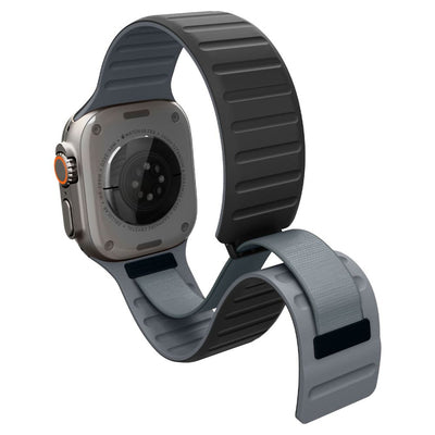 Spigen Athlex Air M Strap for Apple Watch 44 / 45 / 46 / 49 mm - Black and Gray