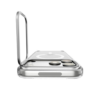 Spigen Ultra Hybrid Optik S MagSafe Case for iPhone 18 Pro Max / 17 Pro Max - Transparent Silver