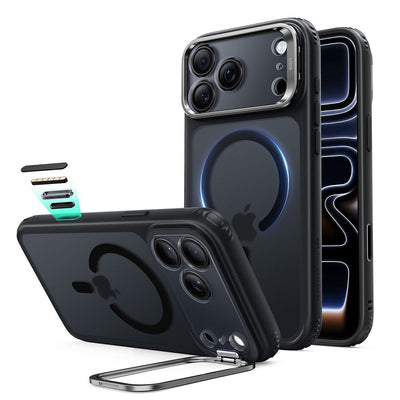 ESR Classic Hybrid Kickstand MagSafe Case for iPhone 18 Pro / 17 Pro - Black