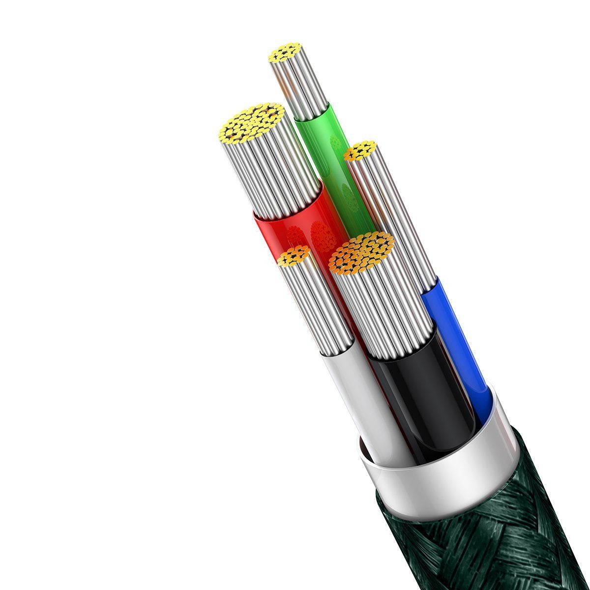 USB-C cable for Lightning Baseus Display, PD, 20W, 2m (green) - Product Image 6