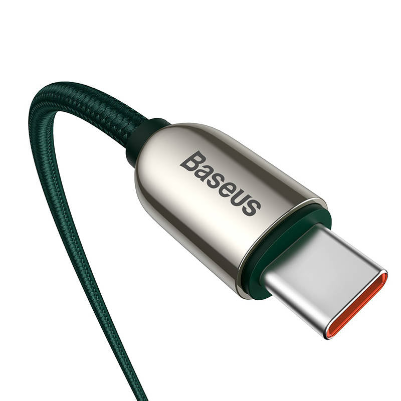 Cable USB-C to USB-C Baseus Display, 100W, 2m (green) - Product Image 4