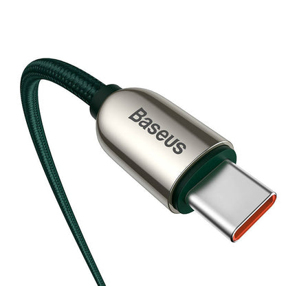 Cable USB-C to USB-C Baseus Display, 100W, 2m (green) - Product Image 4