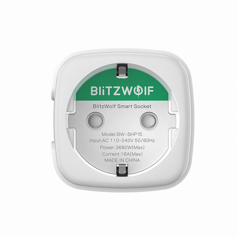 Smart socket Blitzwolf BW-SHP15, ZigBee, 3680W - Product Image 5