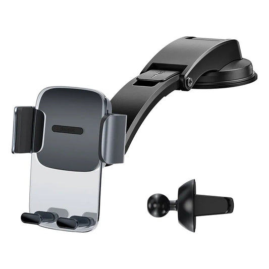 Car holder Baseus Easy Control Clamp for grille / dashboard (black) - Product Image 1