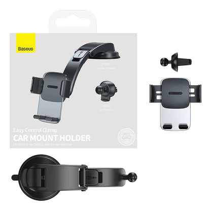 Car holder Baseus Easy Control Clamp for grille / dashboard (black) - Product Image 8
