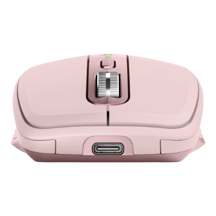 Logitech | Mouse | MX Anywhere 3S | Wireless | Bluetooth | Pink