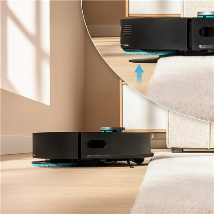 Cecotec Conga X70 | Robot Vacuum Cleaner | Operating time (max) 240 min | Wet&Dry | 5200 mAh | 15000 Pa | Black