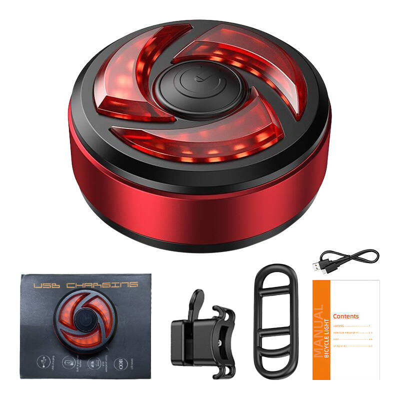 Superfire BTL02 rear bike light, USB, 330mAh - Product Image 3