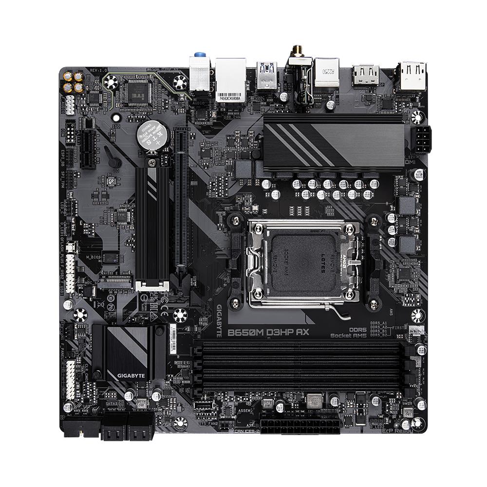 Mainboard GIGABYTE AMD B650 SAM5 Micro-ATX Memory DDR5 Memory slots 4 B650MD3HPAX1.2