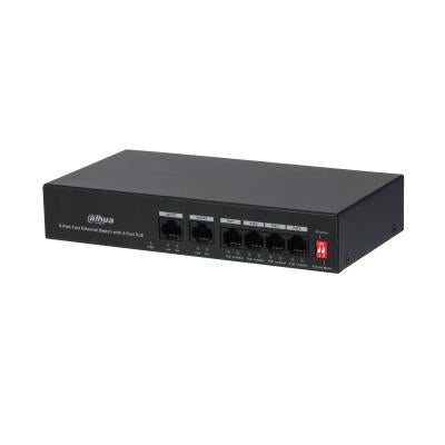 Switch DAHUA PFS3006-4ET-36 PoE ports 4 36 Watts DH-PFS3006-4ET-36