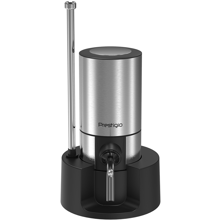 Battery Operated Electric Wine Dispenser With Stainless Steel Tube — PRESTIGIO