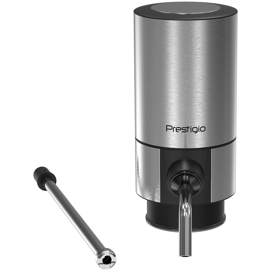 Battery Operated Electric Wine Dispenser With Stainless Steel Tube — PRESTIGIO