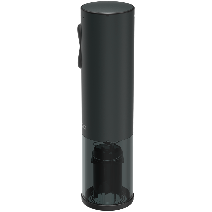 Bolsena, Electric wine opener with Prestigio Logo, aerator , vacuum preserver, Black color