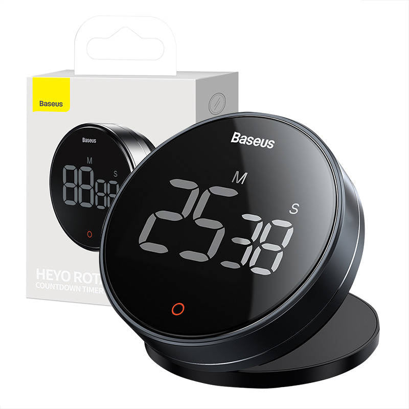 Rotation countdown timer Baseus heyo Pro Dark (grey) - Product Image 1