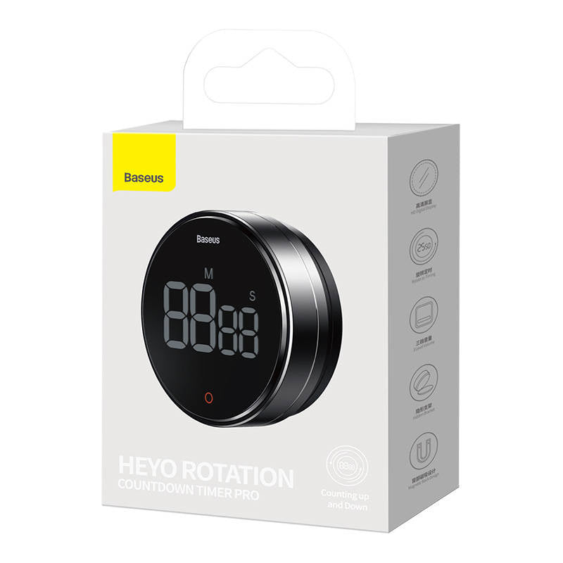 Rotation countdown timer Baseus heyo Pro Dark (grey) - Product Image 7