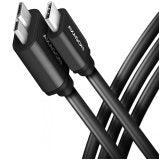 Axagon Data and power suply USB 3.2 Gen1 cable lengh 1 m. 3A