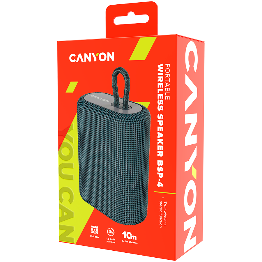 CANYON speaker BSP-4 5W Dark Grey