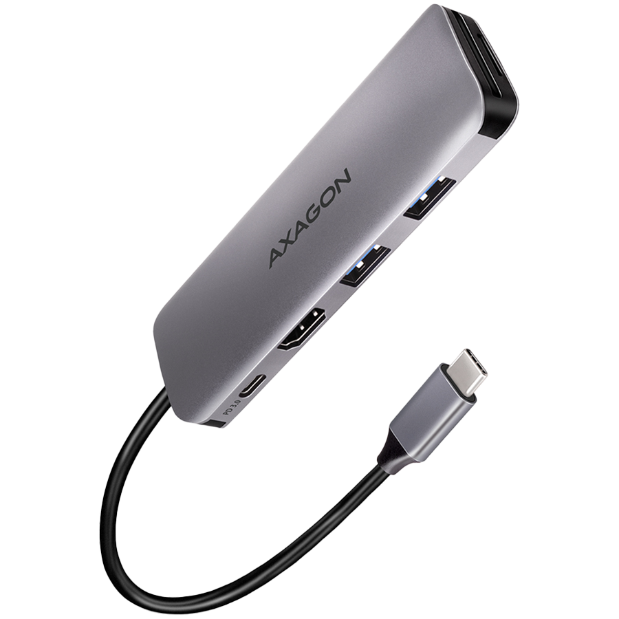 Multiport USB 3.2 Gen 1 hub — AXAGON