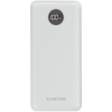 CANYON power bank PB-2002 LED 20000 mAh PD 20W QC 3.0 White