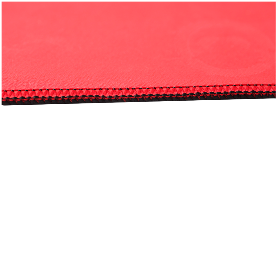 Lorgar Main 323, Gaming mouse pad, Precise control surface, Red anti-slip rubber base, size: 360mm x 300mm x 3mm, weight 0.21