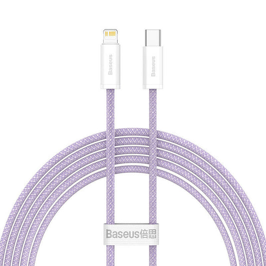 USB-C cable for Lightning Baseus Dynamic Series, 20W, 2m (purple) - Product Image 2
