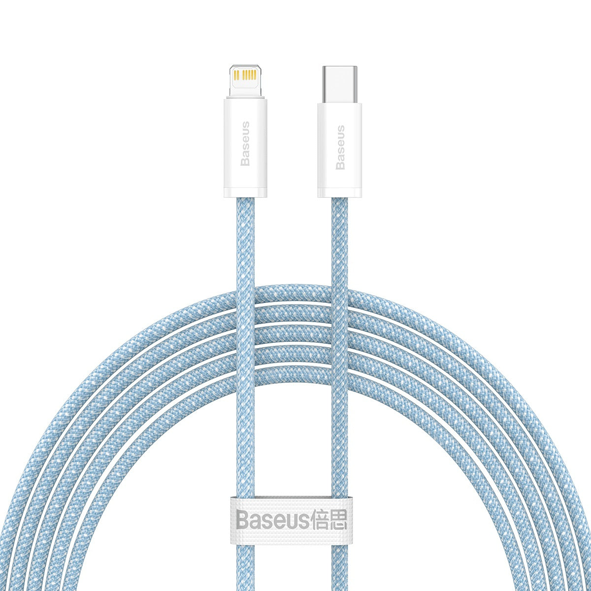 USB-C cable for Lightning Baseus Dynamic Series, 20W, 2m (blue) - Product Image 2