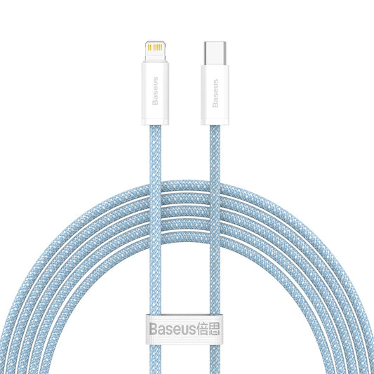 USB-C cable for Lightning Baseus Dynamic Series, 20W, 2m (blue) - Product Image 2