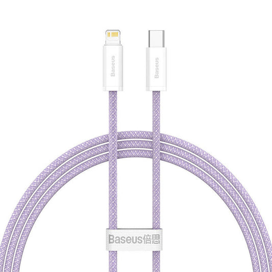USB-C cable for Lightning Baseus Dynamic Series, 20W, 1m (purple) - Product Image 2