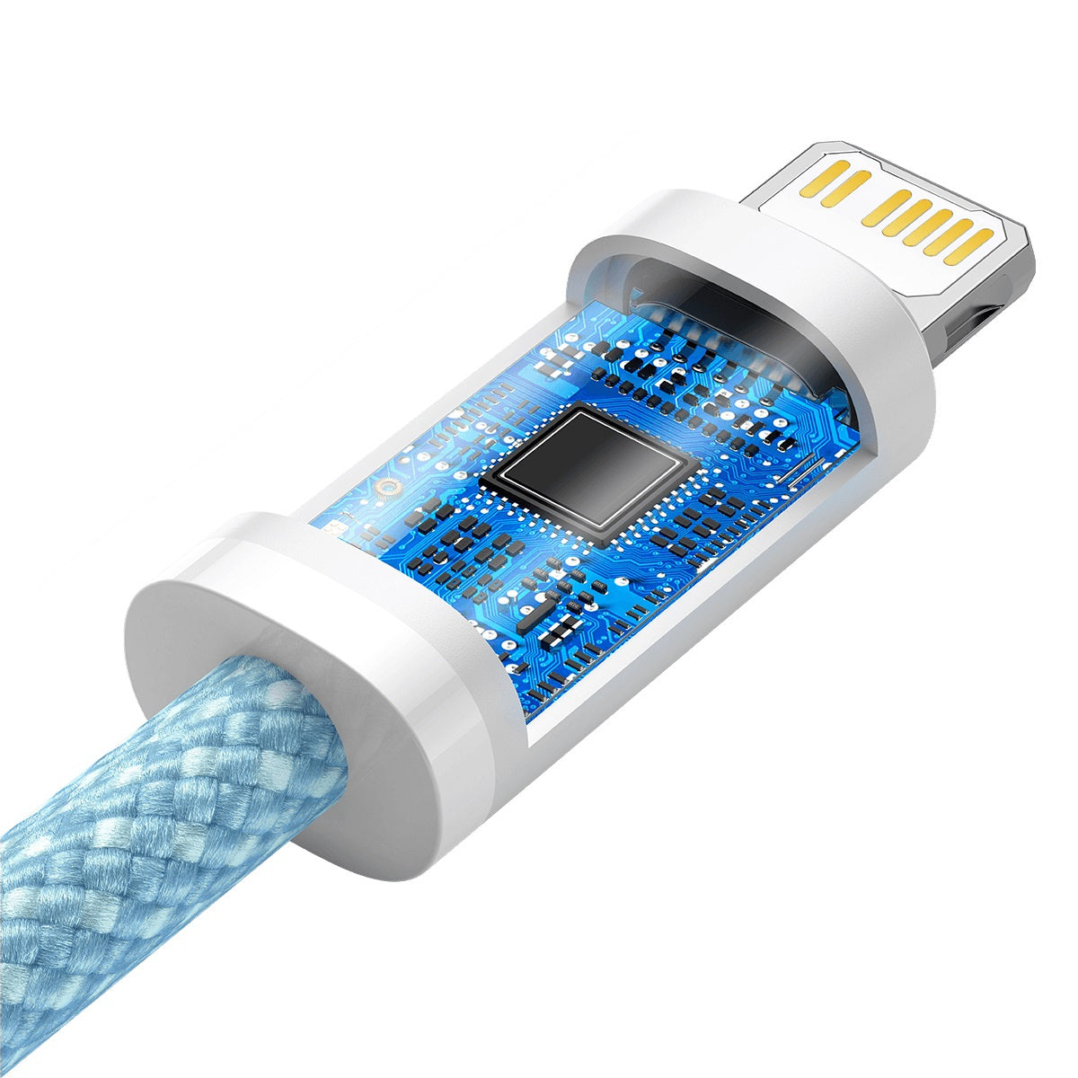 USB-C cable for Lightning Baseus Dynamic Series, 20W, 1m (blue) - Product Image 5