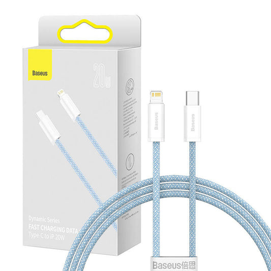 USB-C cable for Lightning Baseus Dynamic Series, 20W, 1m (blue) - Product Image 1