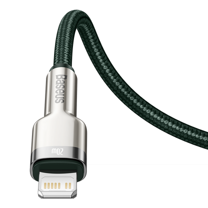 Baseus USB-C cable for Lightning 2m (green) - Product Image 3