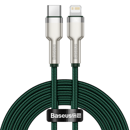 Baseus USB-C cable for Lightning 2m (green) - Product Image 2
