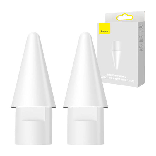 Baseus Smooth Writing Capacitive Stylus Tips, Apple Pencil 1&2 (2 pcs) - Product Image 1