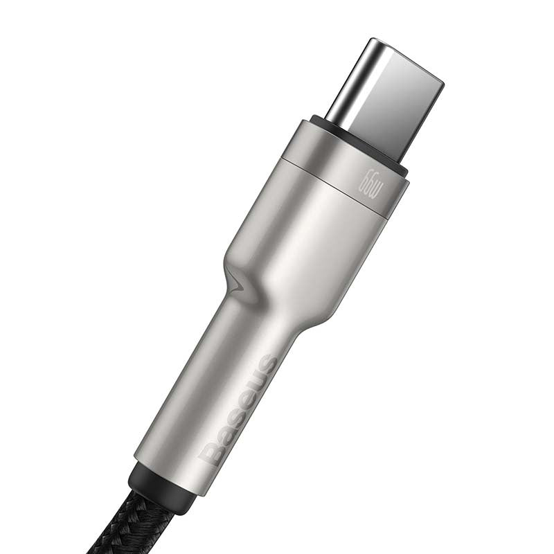 USB cable for USB-C Baseus Cafule, 66W, 2m (black) - Product Image 5