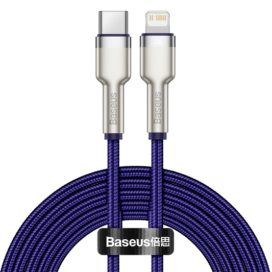 Baseus Cafule Series USB-C cable for Lightning, 20W, 2m (purple) - Product Image 2