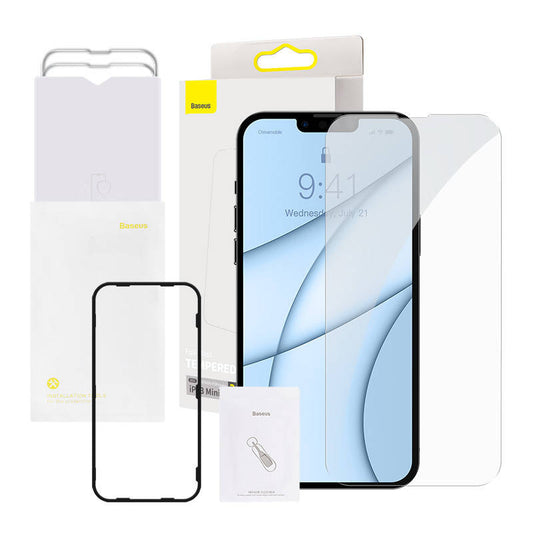 Baseus Tempered Glass 0.3mm for iPhone 13 Mini (2pcs) - Product Image 1