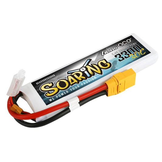 Batterie Gens Ace Soaring 3300mAh 7,4V 30C 2S1P XT90