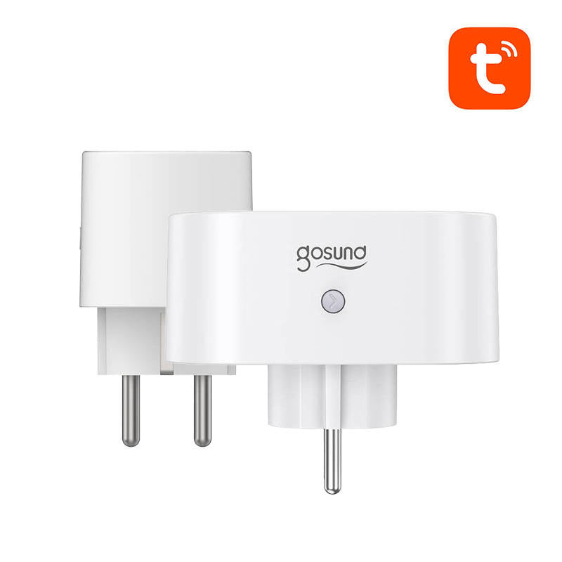 Gosund SP211 dual WiFi smart socket, 2 pieces 3500W (two-pack) Tuya - Product Image 4