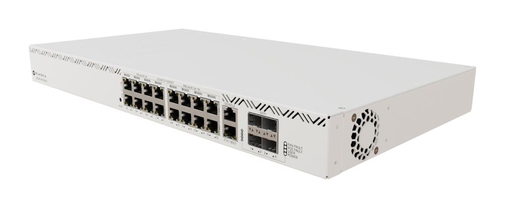Switch MIKROTIK CRS320-8P-8B-4S+RM 17x10Base-T / 100Base-TX / 1000Base-T 4xSFP+ CRS320-8P-8B-4S+RM