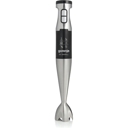 Gorenje Hand blender | HBX1000E | Hand Blender | 1000 W | Jar material Plastic | Jar capacity 0.5 L | Black