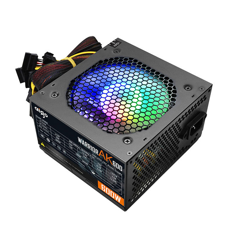 Computer Power Supply Aigo AK600 RGB (black) - Product Image 5