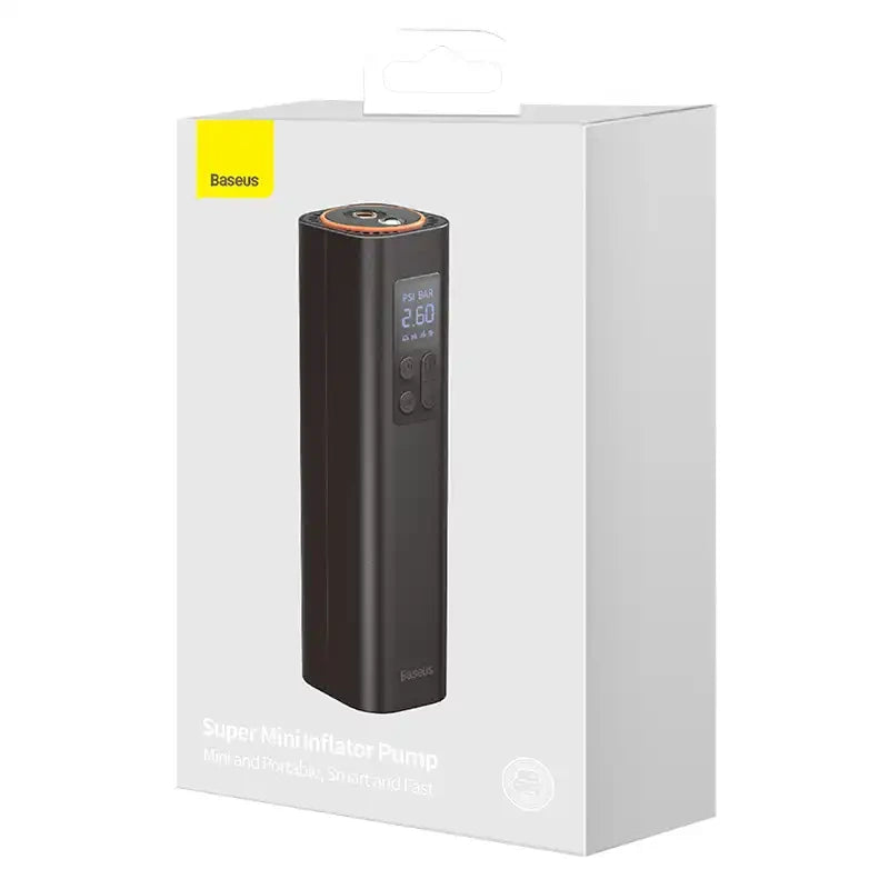 Mini car compressor Baseus (black) - Product Image 8