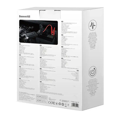 Baseus Super Energy Car Jump Starter 10000mAh, 1000A, USB (black) - Product Image 8