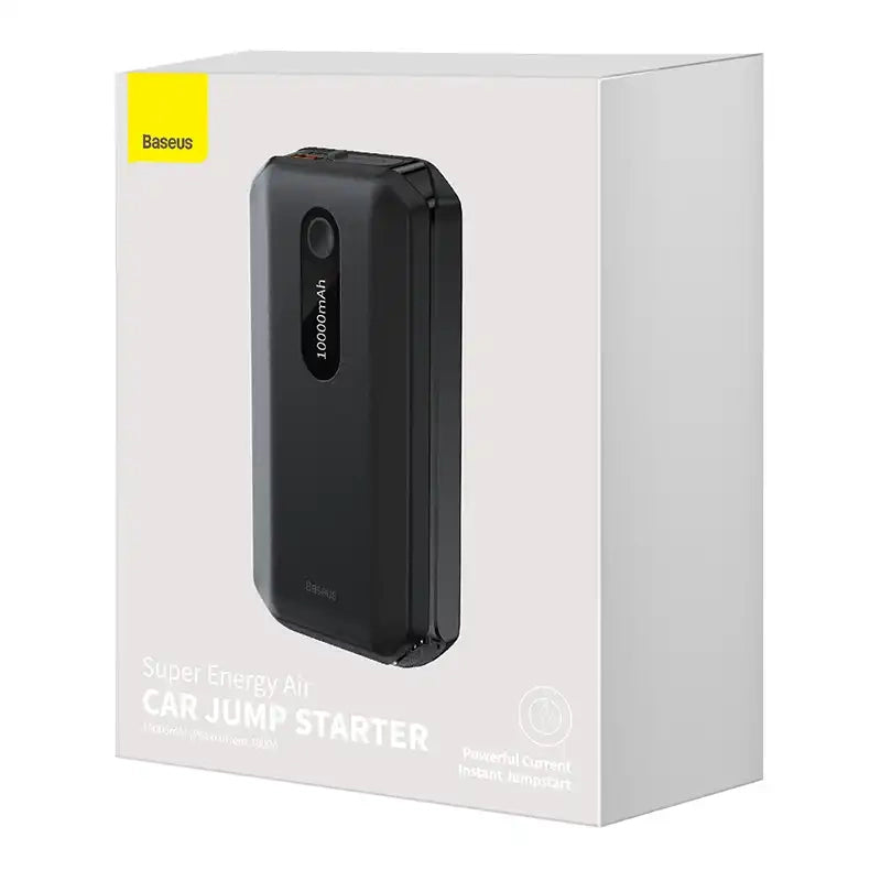 Baseus Super Energy Car Jump Starter 10000mAh, 1000A, USB (black) - Product Image 7