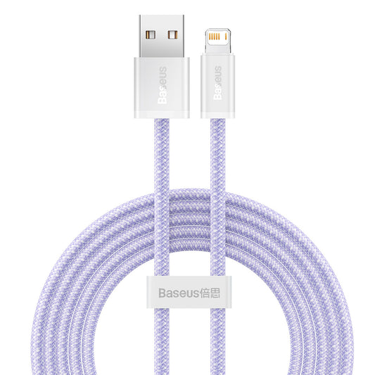 Baseus Dynamic cable USB to Lightning, 2.4A, 2m (Purple) - Product Image 2