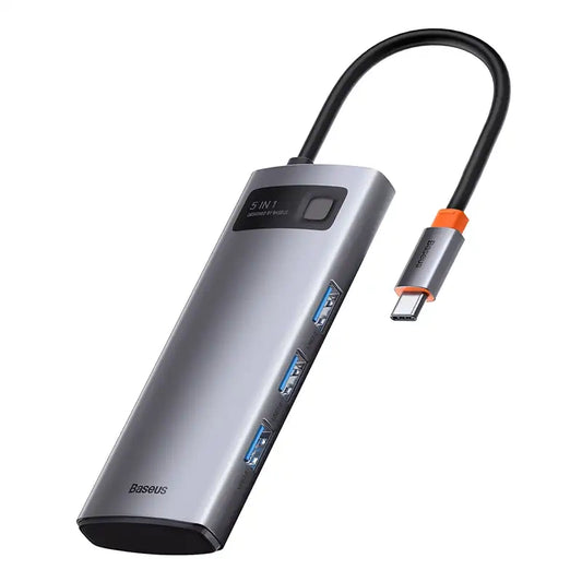 Adapter 5in1 Baseus Hub USB-C to 3x USB 3.0 + HDMI + USB-C PD - Product Image 2