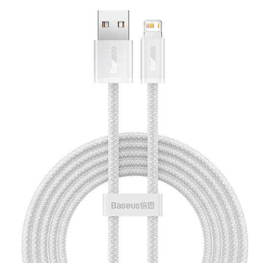Baseus Dynamic cable USB to Lightning, 2.4A, 2m (White) - Product Image 1