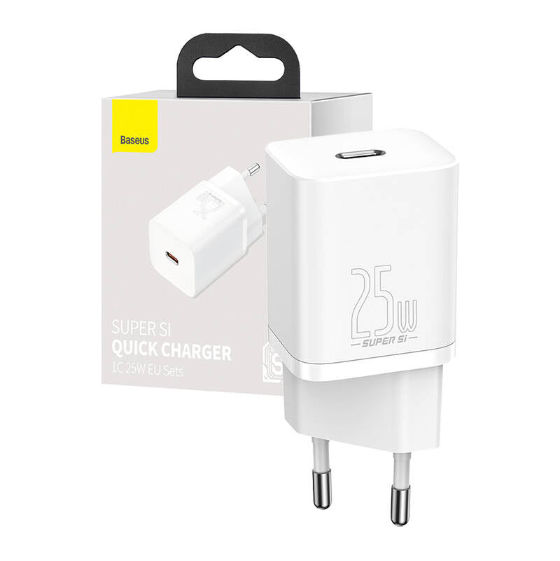 Wall charger Baseus Super Si Quick Charger 1C 25W (white) - Product Image 9