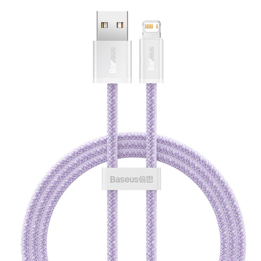 Baseus Dynamic cable USB to Lightning, 2.4A, 1m (purple) - Product Image 2