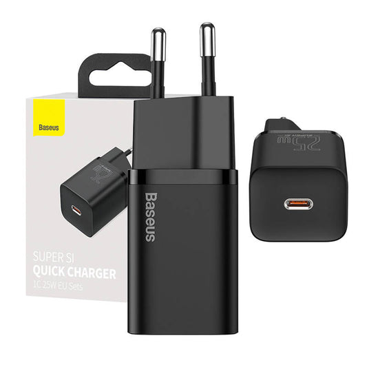 Baseus Super Si Quick Charger 1C 25W (black) - Product Image 1